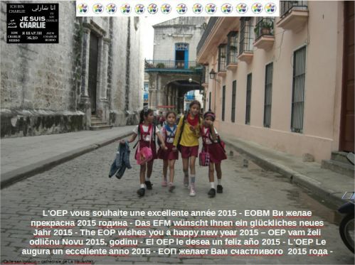 L'OEP vous souhaites ses meilleurs voeux pour 2015